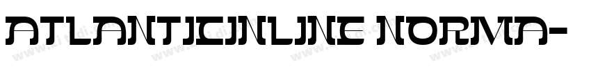 AtlanticInline Norma字体转换